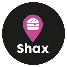 Shax Burger logo.